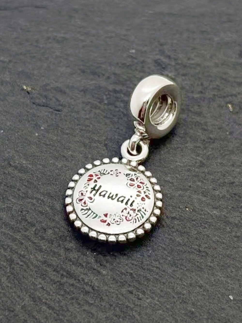 Pandora Hawaii Exclusive Charm Sterling Silver Dangle Charm Jewelry
